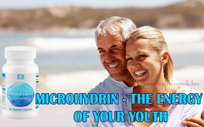 Microhydrin — The Energy of Your Youth