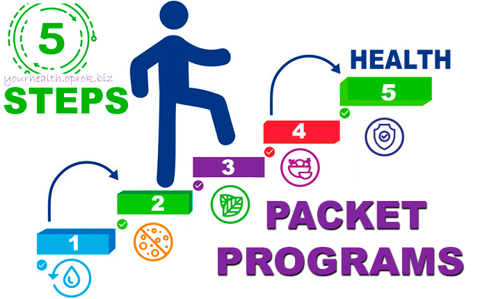 PACKET PROGRAMS «5 STEPS OF HEALTH RESTORATION»